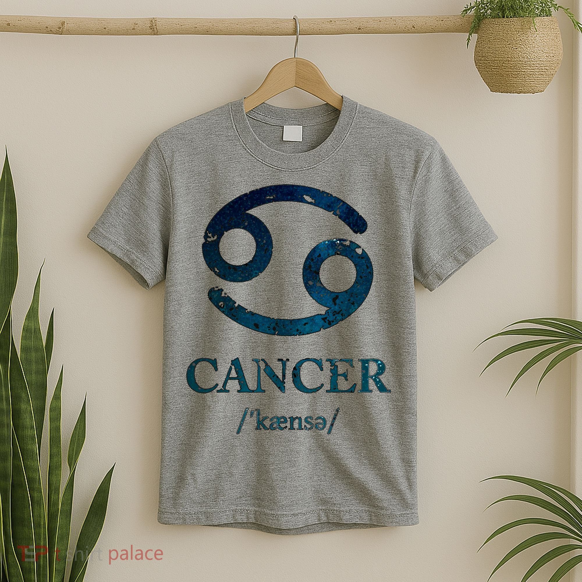 Zodiac Birthday Cancer Vintage T-Shirt