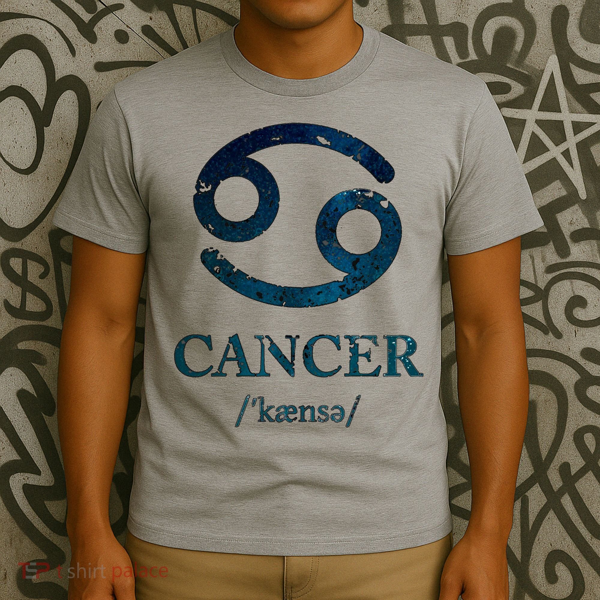 Zodiac Birthday Cancer Vintage T-Shirt