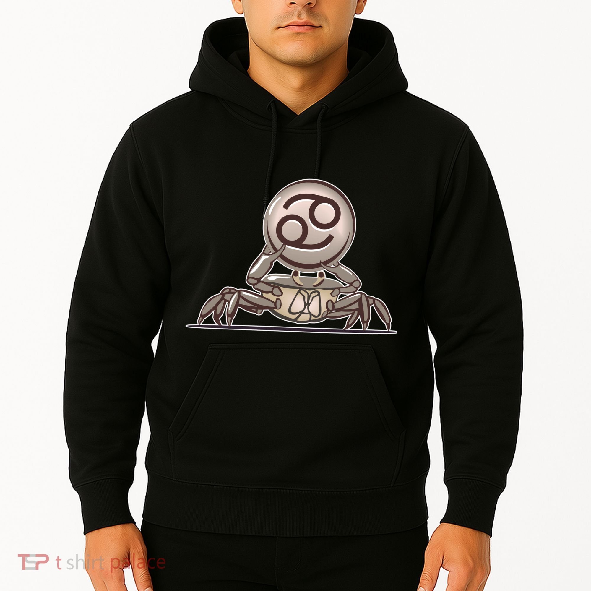 Zodiac Cancer Icon Gem Hoodie