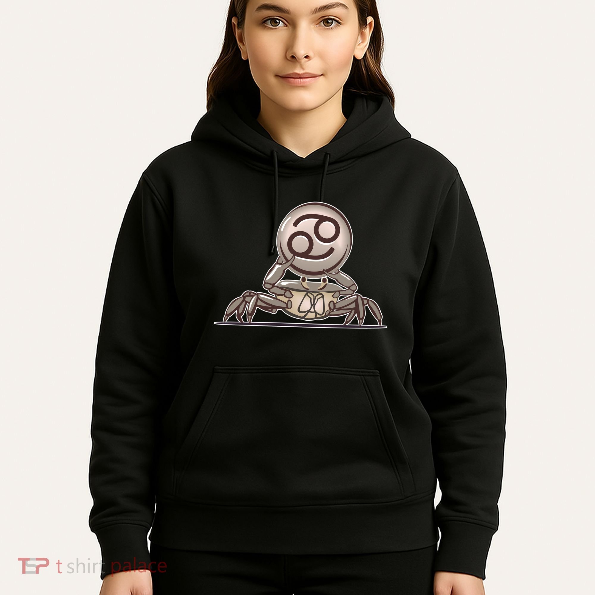 Zodiac Cancer Icon Gem Hoodie