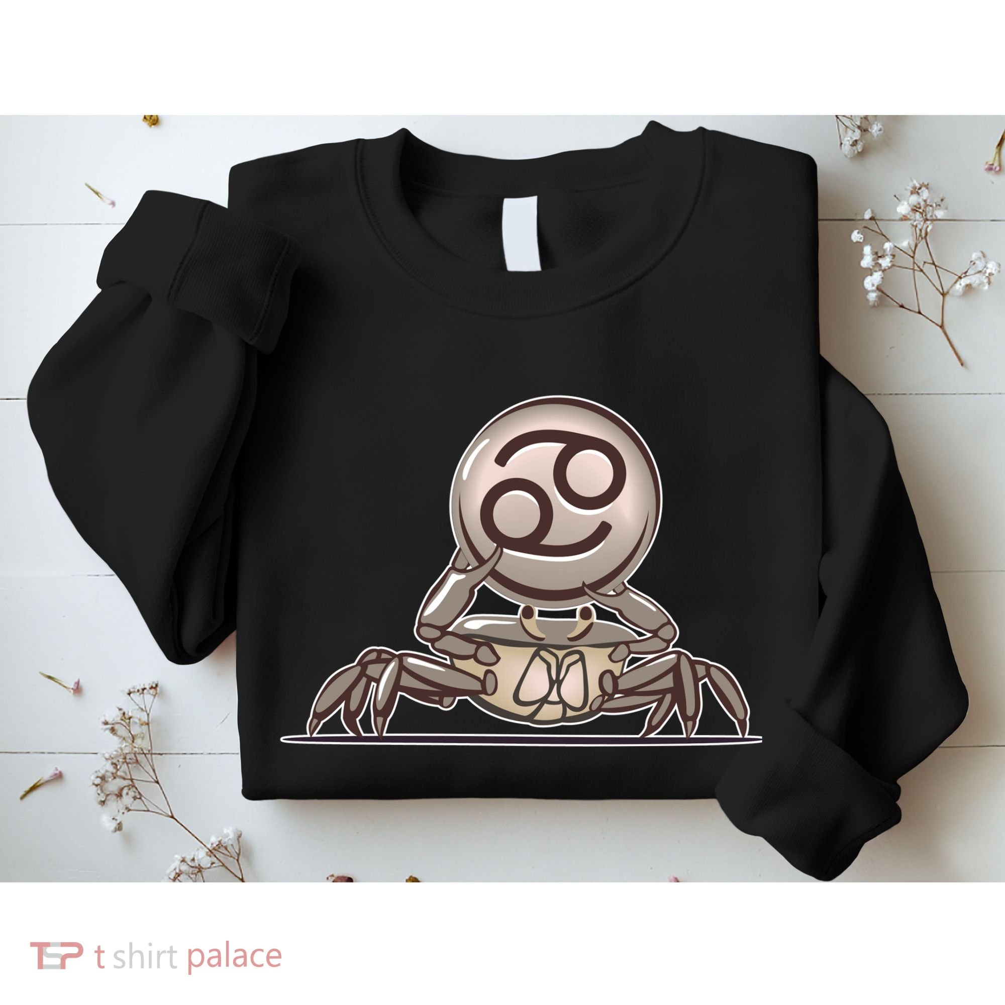 Zodiac Cancer Icon Gem Sweatshirt