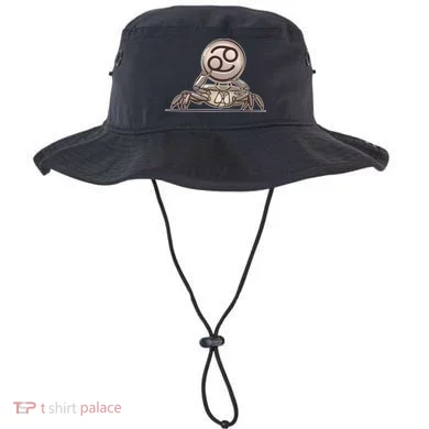 Zodiac Cancer Icon Gem Bucket Hat