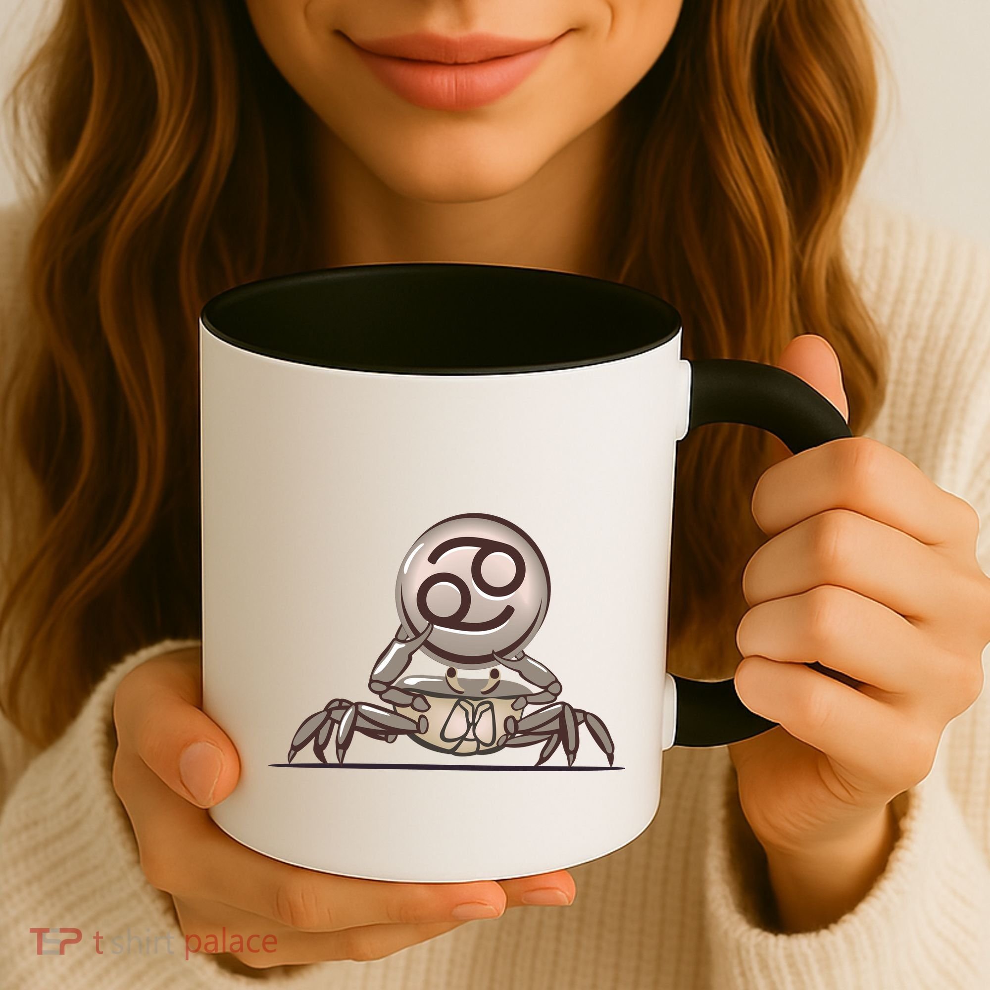 Zodiac Cancer Icon Gem Coffee Mug