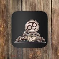 Zodiac Cancer Icon Gem Coaster thumb 0