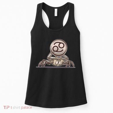 Zodiac Cancer Icon Gem Women's Tank Top