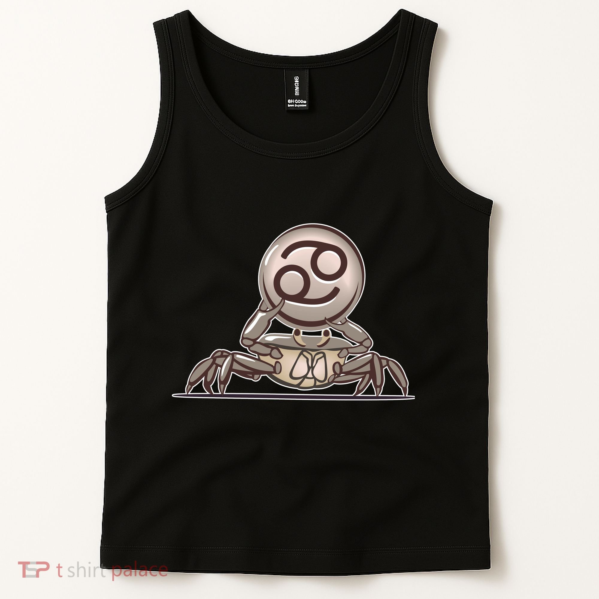 Zodiac Cancer Icon Gem Tank Top