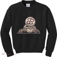 Zodiac Cancer Icon Gem Kids Sweatshirt thumb 0