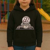 Zodiac Cancer Icon Gem Kids Hoodie thumb 3