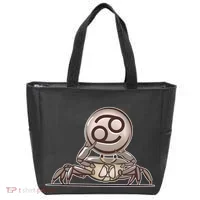 Zodiac Cancer Icon Gem Tote Bag thumb 0