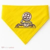 Zodiac Cancer Icon Gem USA-Made Doggie Bandana thumb 0