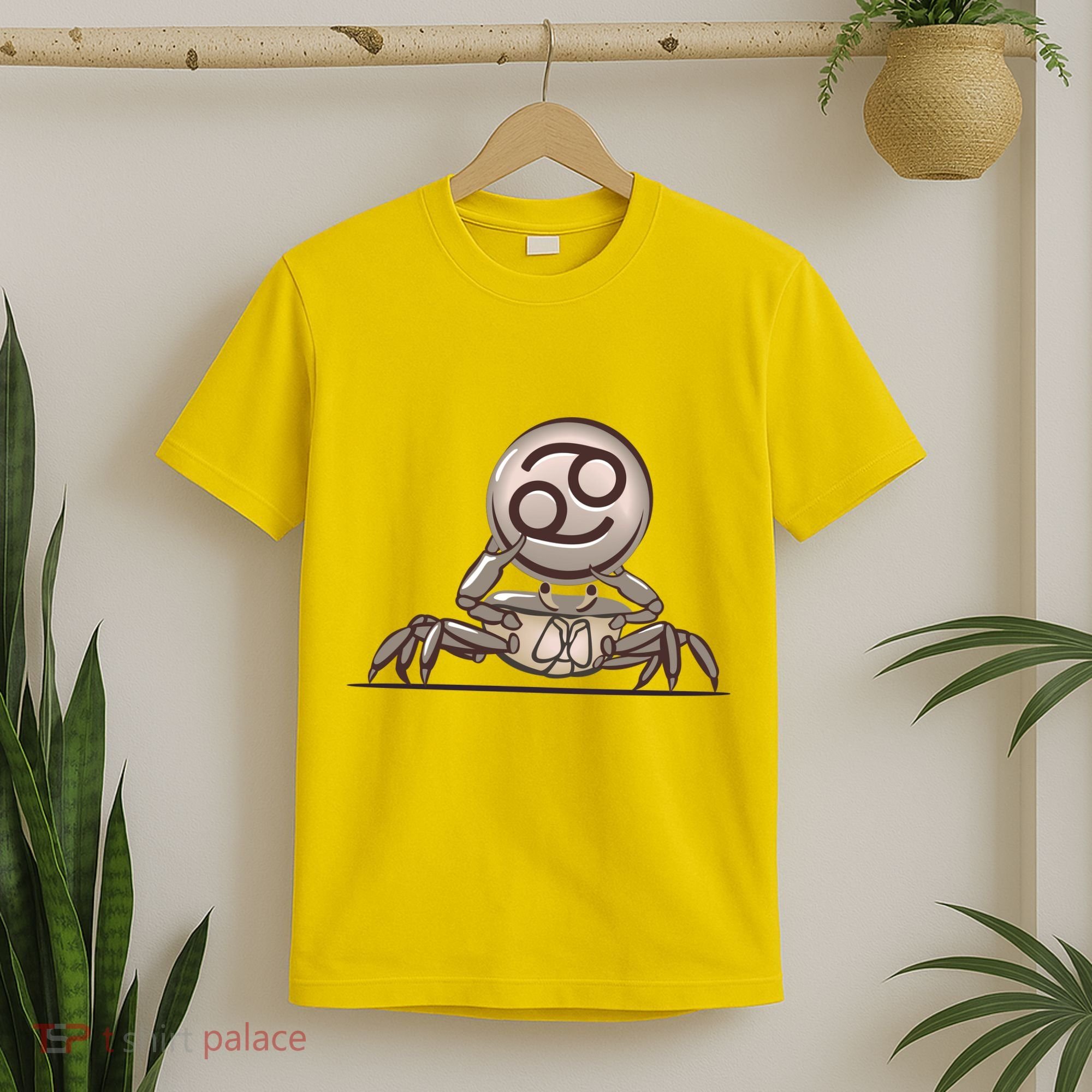 Zodiac Cancer Icon Gem T-Shirt