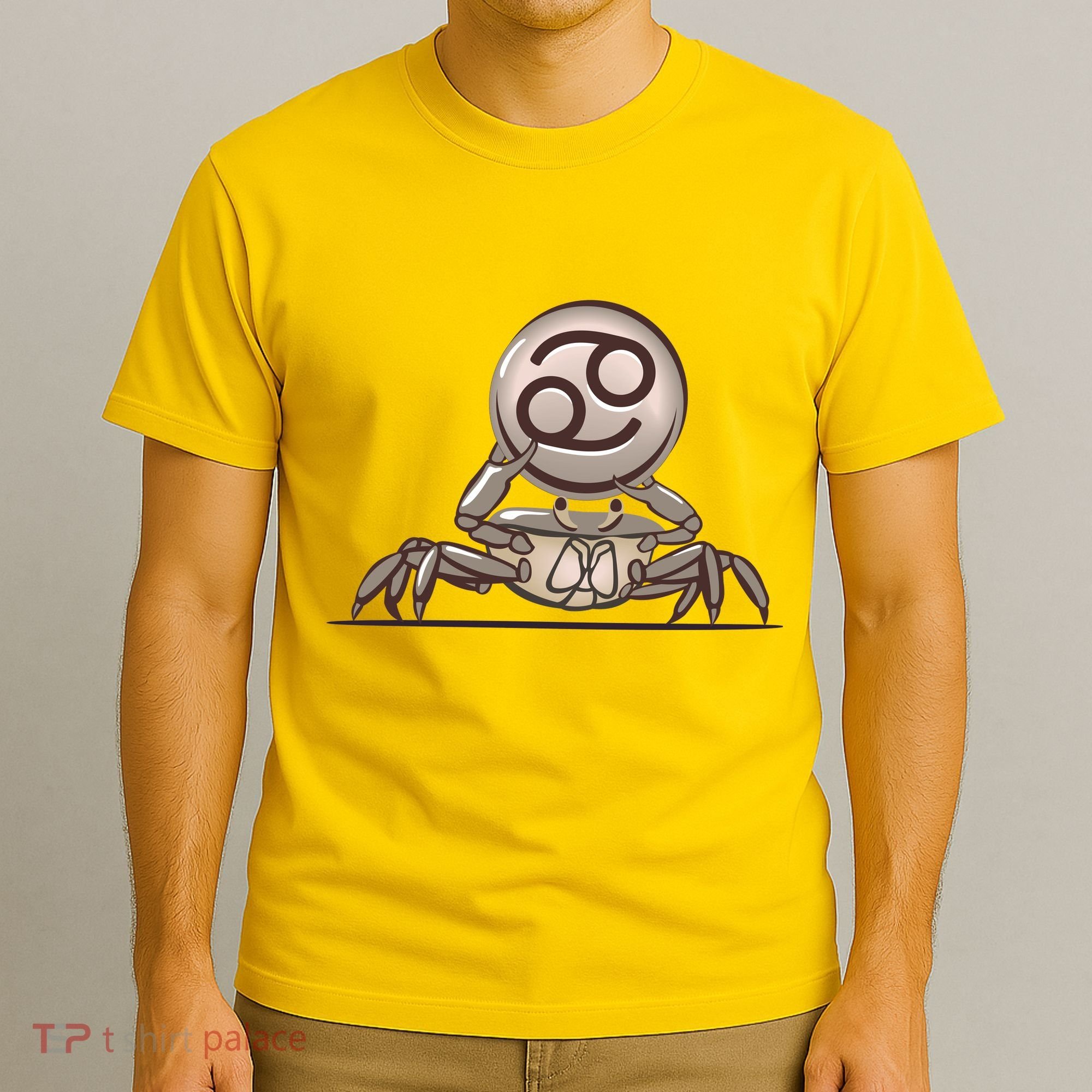 Zodiac Cancer Icon Gem T-Shirt