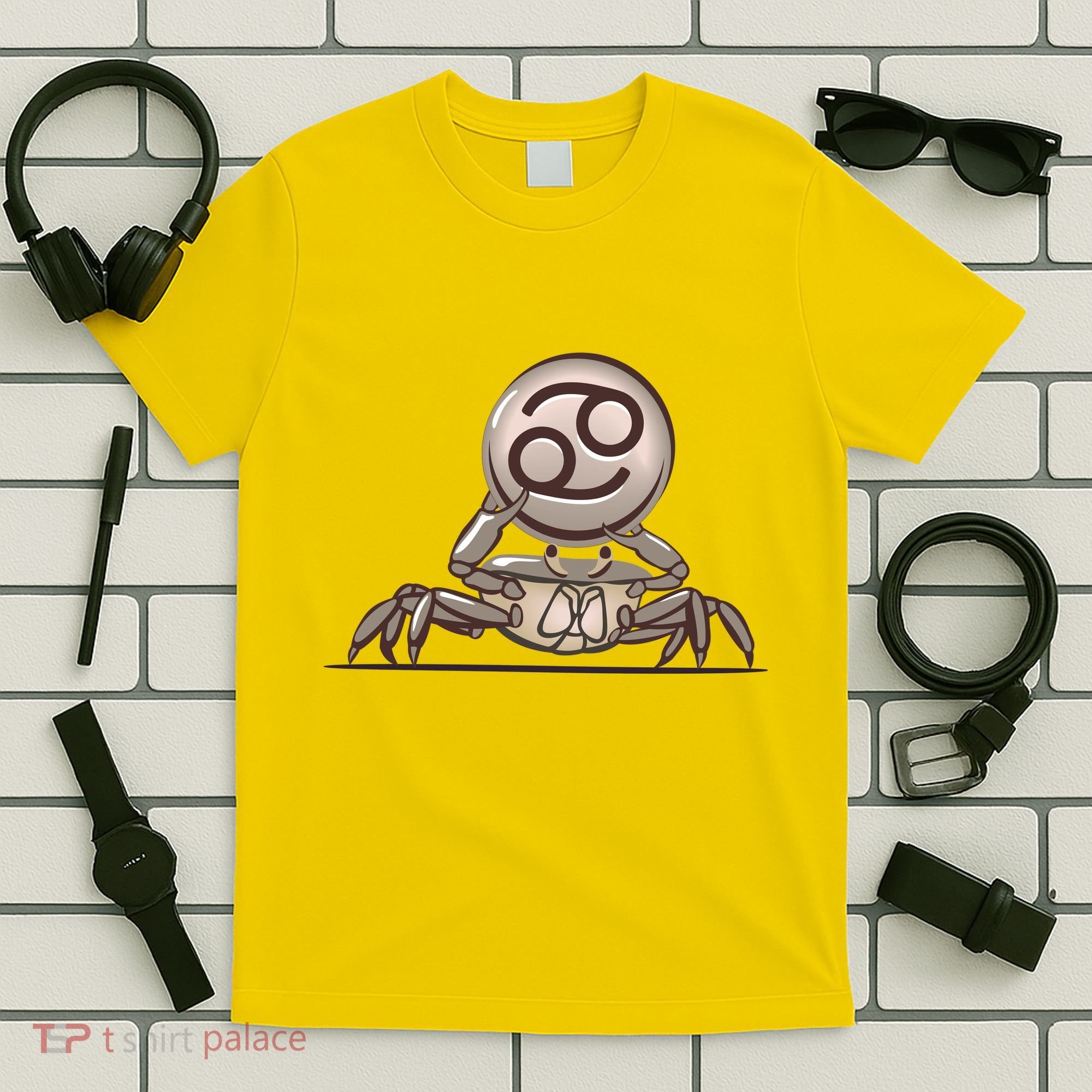 Zodiac Cancer Icon Gem T-Shirt