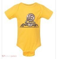 Zodiac Cancer Icon Gem Baby Bodysuit thumb 0