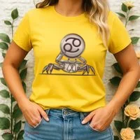 Zodiac Cancer Icon Gem Women's T-Shirt thumb 2