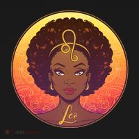 Zodiac Leo African American Black Woman Bucket Hat thumb 4