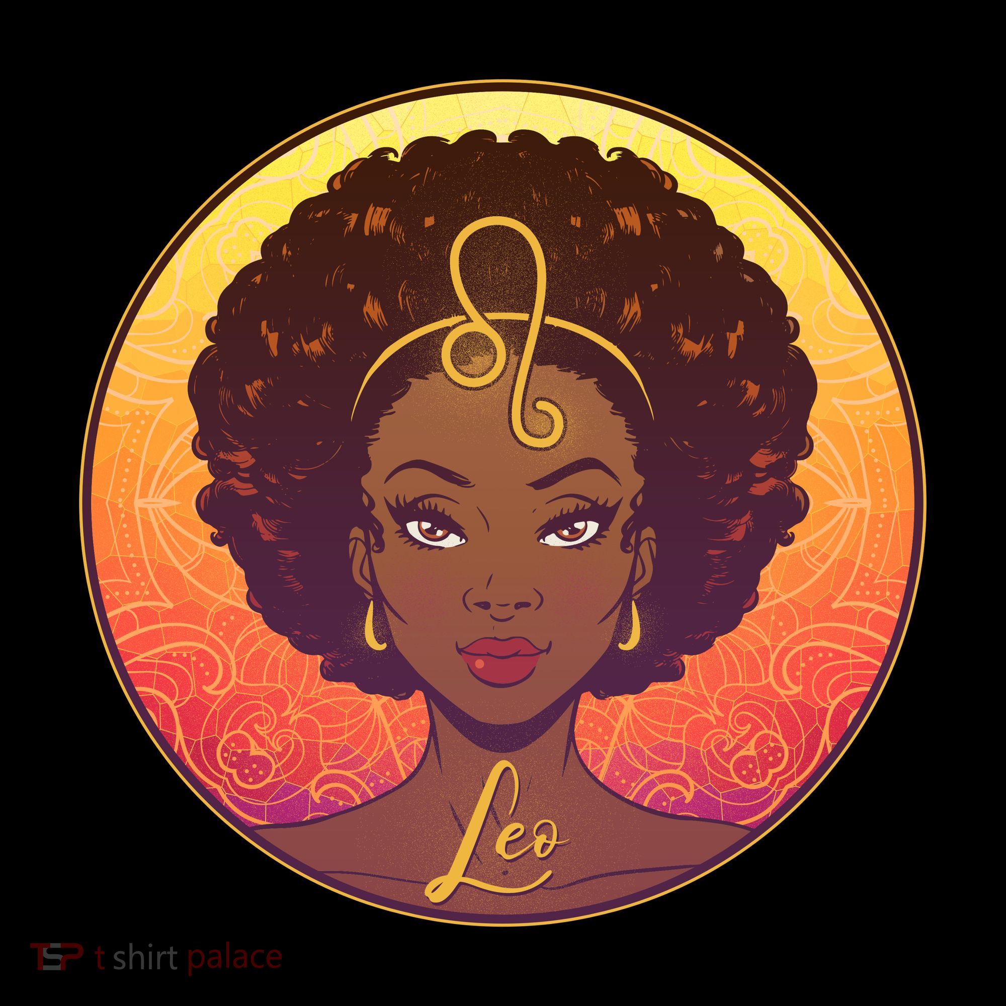 Zodiac Leo African American Black Woman Coffee Mug