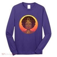 Zodiac Leo African American Black Woman Long Sleeve Shirt thumb 0