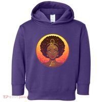 Zodiac Leo African American Black Woman Toddler Hoodie thumb 0