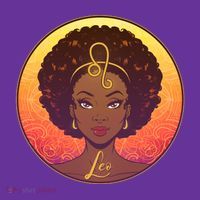 Zodiac Leo African American Black Woman Women's T-Shirt thumb 6
