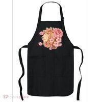 Zodiac Leo Lion with Japanese Cherry Blossoms Apron thumb 0
