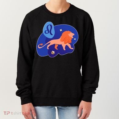 Zodiac Leo Simple Lion Women's Sweatshirt