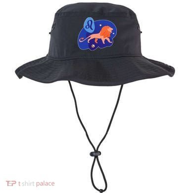 Zodiac Leo Simple Lion Bucket Hat
