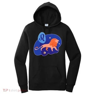 Zodiac Leo Simple Lion Women's Hoodie