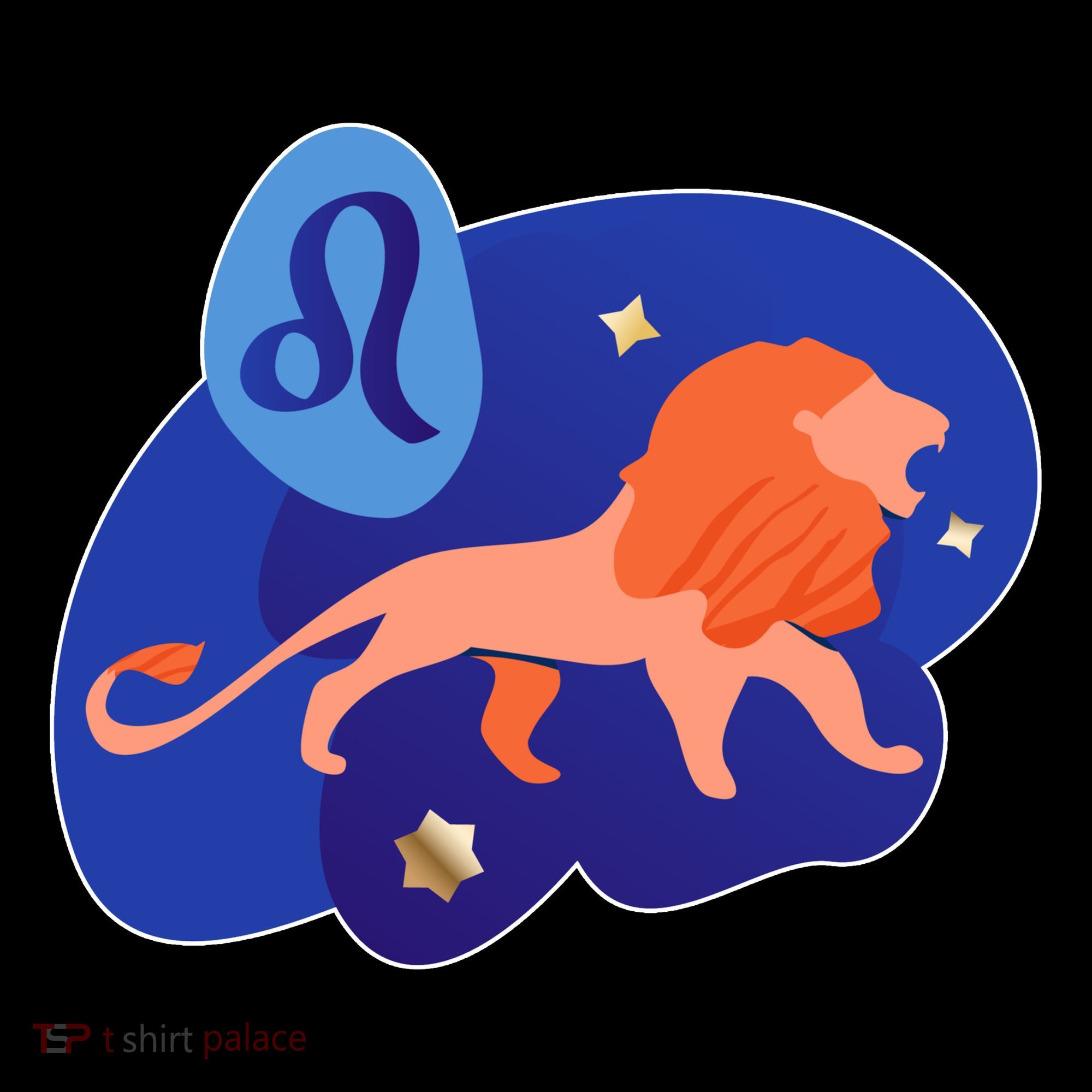 Zodiac Leo Simple Lion Women's Hoodie