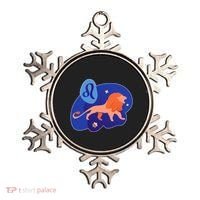 Zodiac Leo Simple Lion Ornament thumb 0