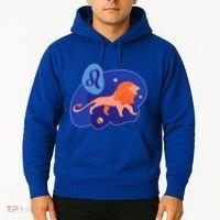 Zodiac Leo Simple Lion Hoodie thumb 2