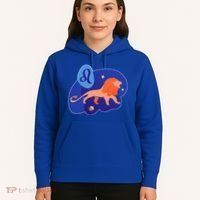 Zodiac Leo Simple Lion Hoodie thumb 5