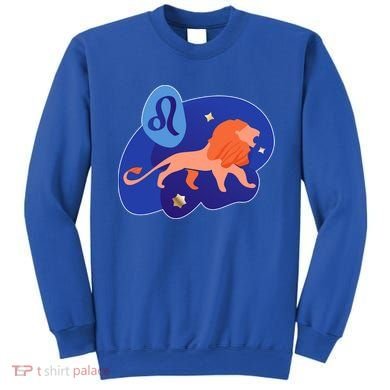 Zodiac Leo Simple Lion Sweatshirt