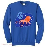 Zodiac Leo Simple Lion Sweatshirt thumb 0
