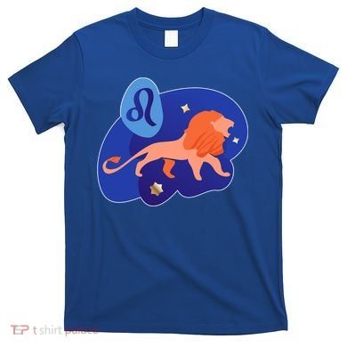 Zodiac Leo Simple Lion T-Shirt