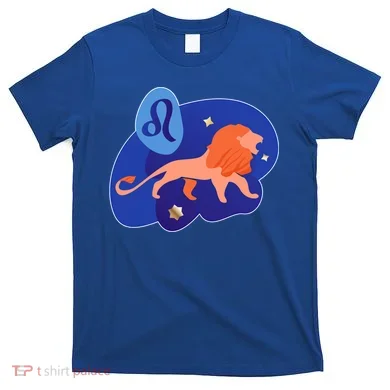 Zodiac Leo Simple Lion T-Shirt