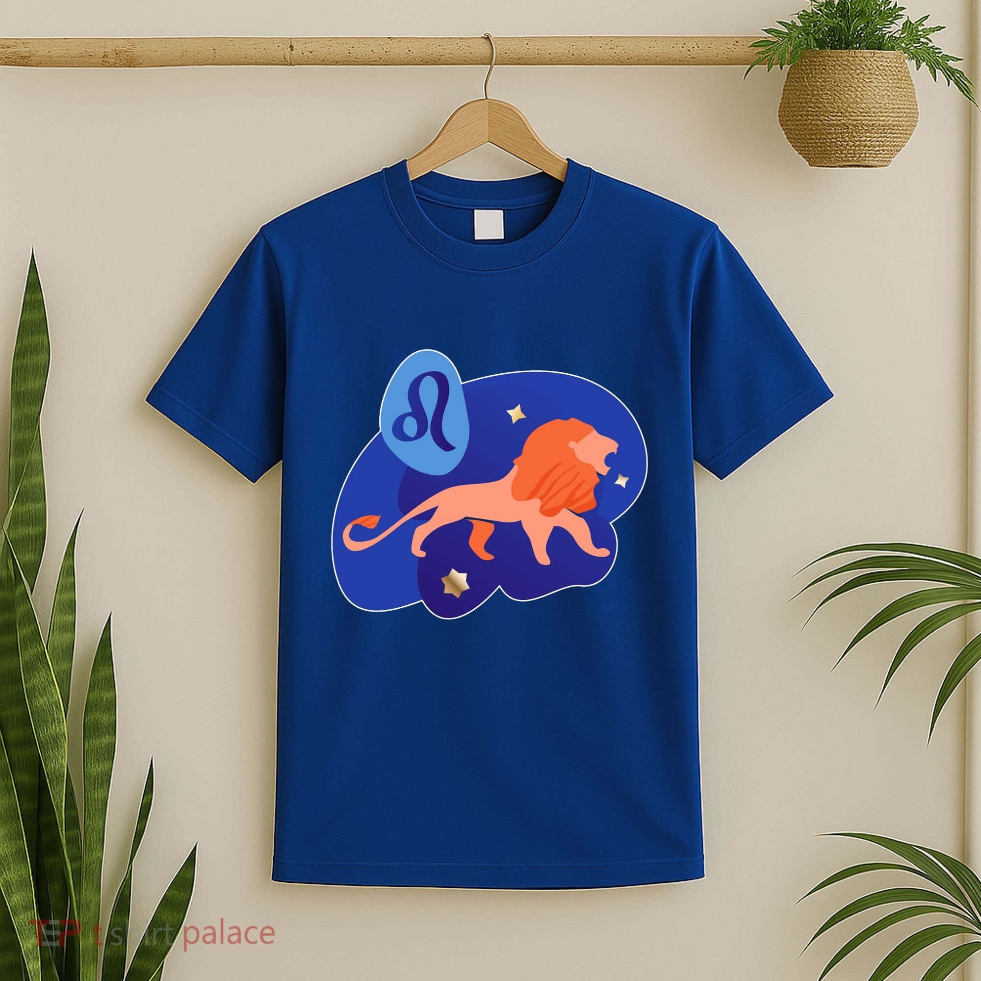 Zodiac Leo Simple Lion T-Shirt