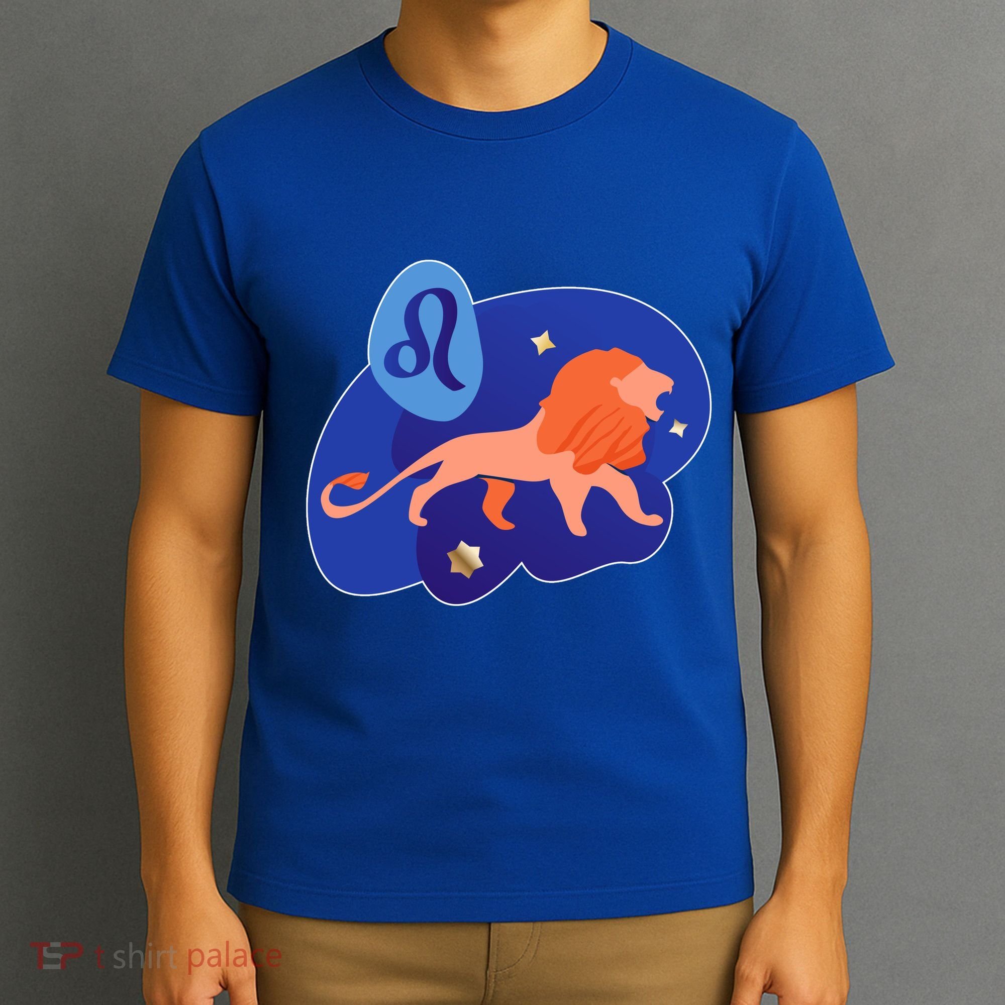 Zodiac Leo Simple Lion T-Shirt