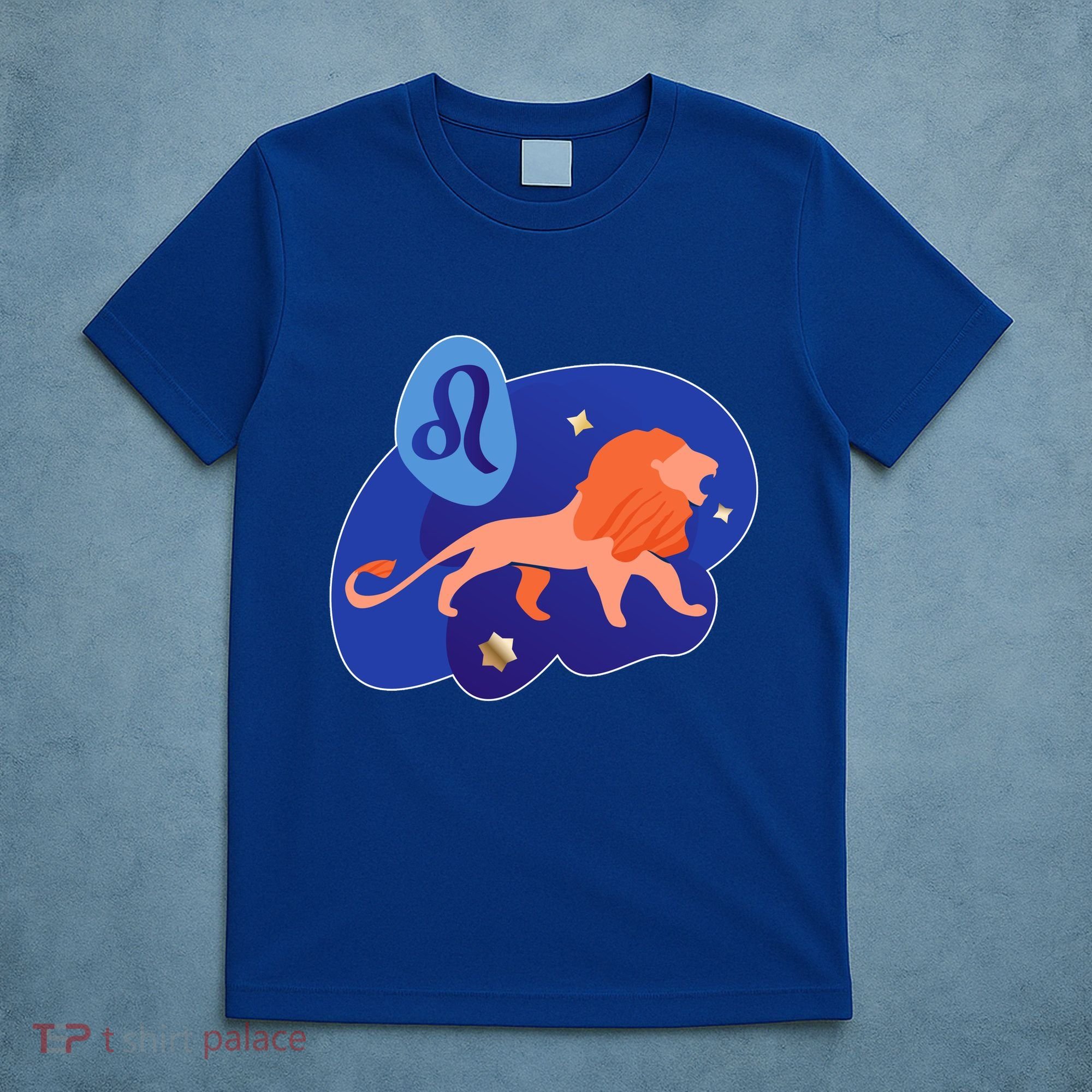 Zodiac Leo Simple Lion T-Shirt