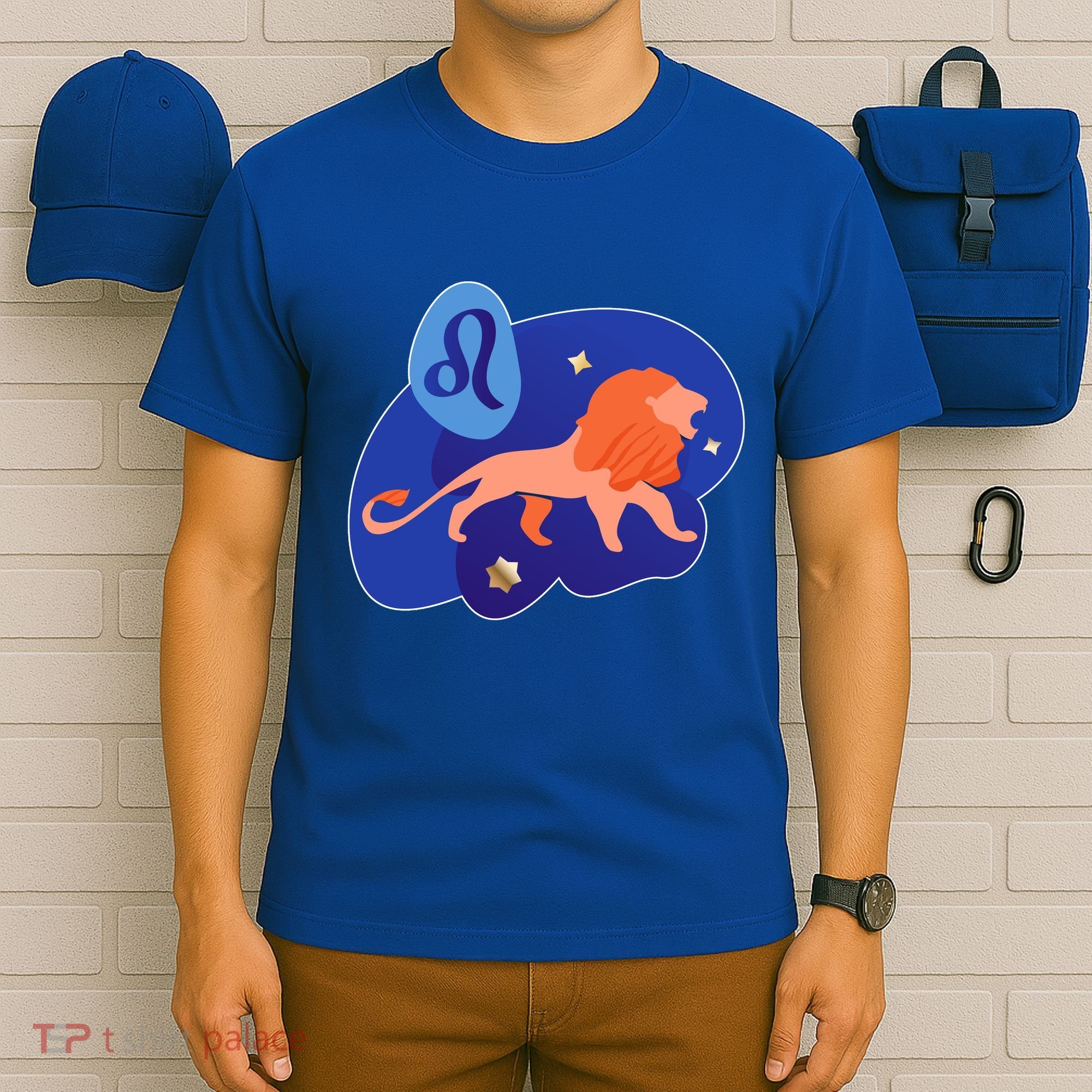 Zodiac Leo Simple Lion T-Shirt