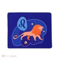 Zodiac Leo Simple Lion Mousepad thumb 0