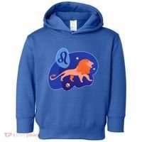 Zodiac Leo Simple Lion Toddler Hoodie thumb 0