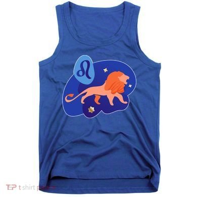 Zodiac Leo Simple Lion Tank Top