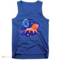 Zodiac Leo Simple Lion Tank Top thumb 0