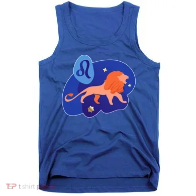 Zodiac Leo Simple Lion Tank Top