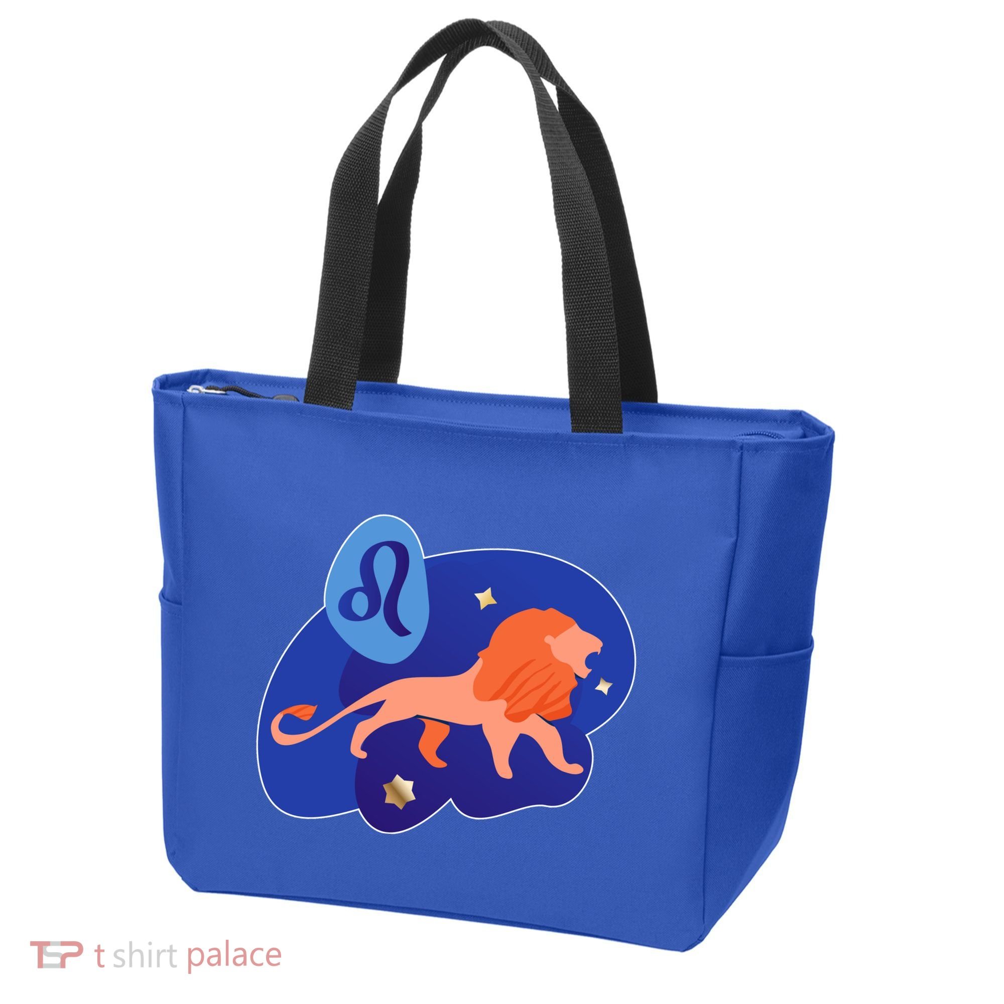 Zodiac Leo Simple Lion Tote Bag