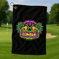 Zombie Golf Towel thumb 1