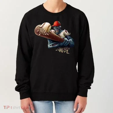 Zombie Baseball Batter Women's Sweatshirt