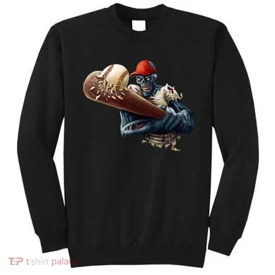 Zombie Baseball Batter Sweatshirt