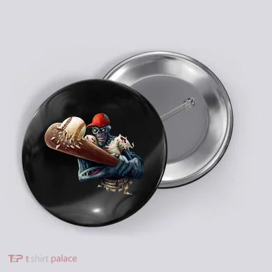 Zombie Baseball Batter Button